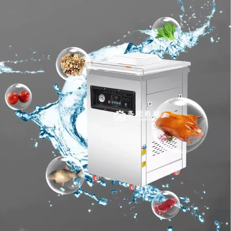 DZ-620/2D Double Bar Industrial Vacuum Sealer | Packoni Brand Sri Lanka view